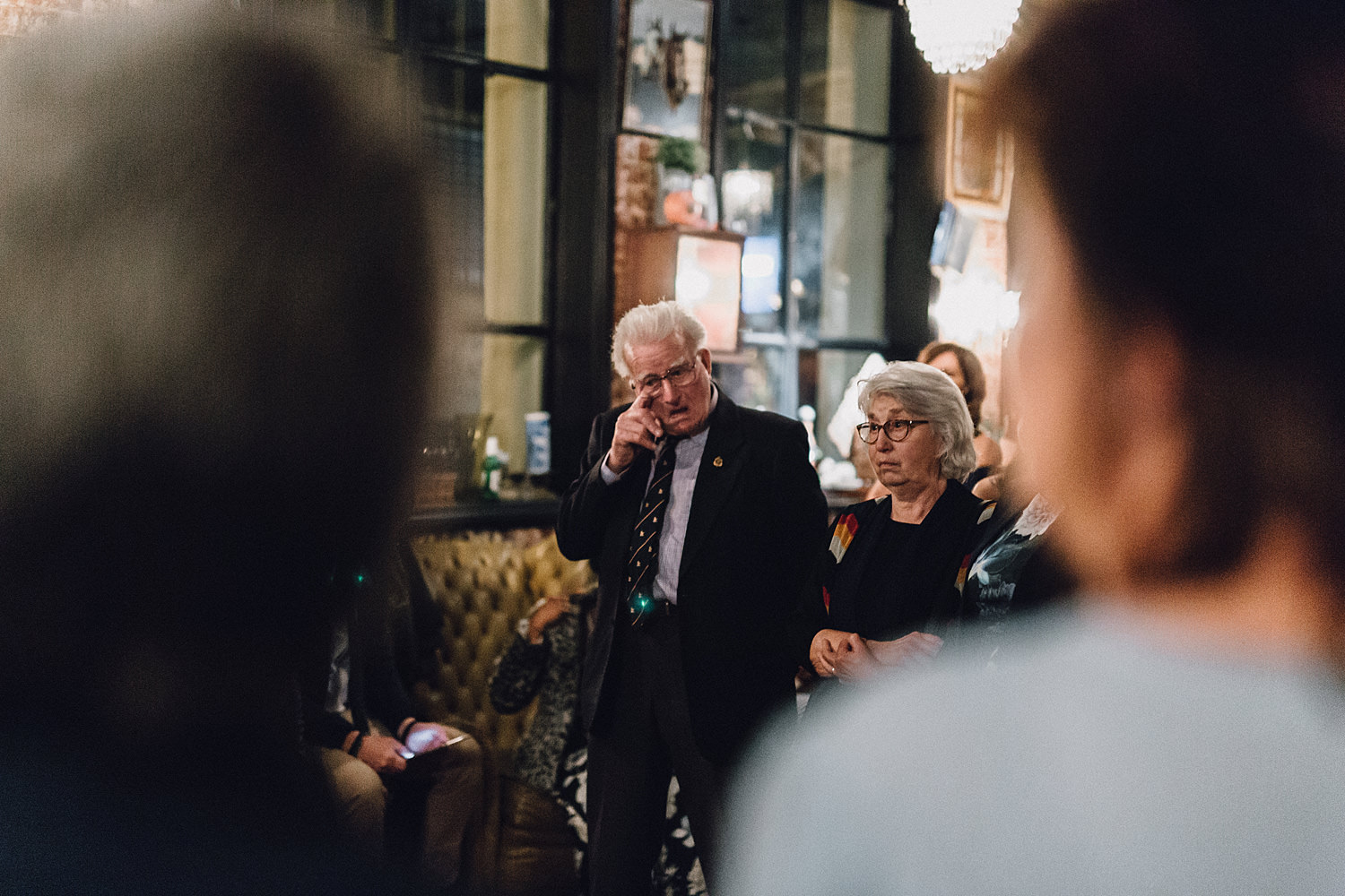 Grandad Guest Cries Wedding Party Speech