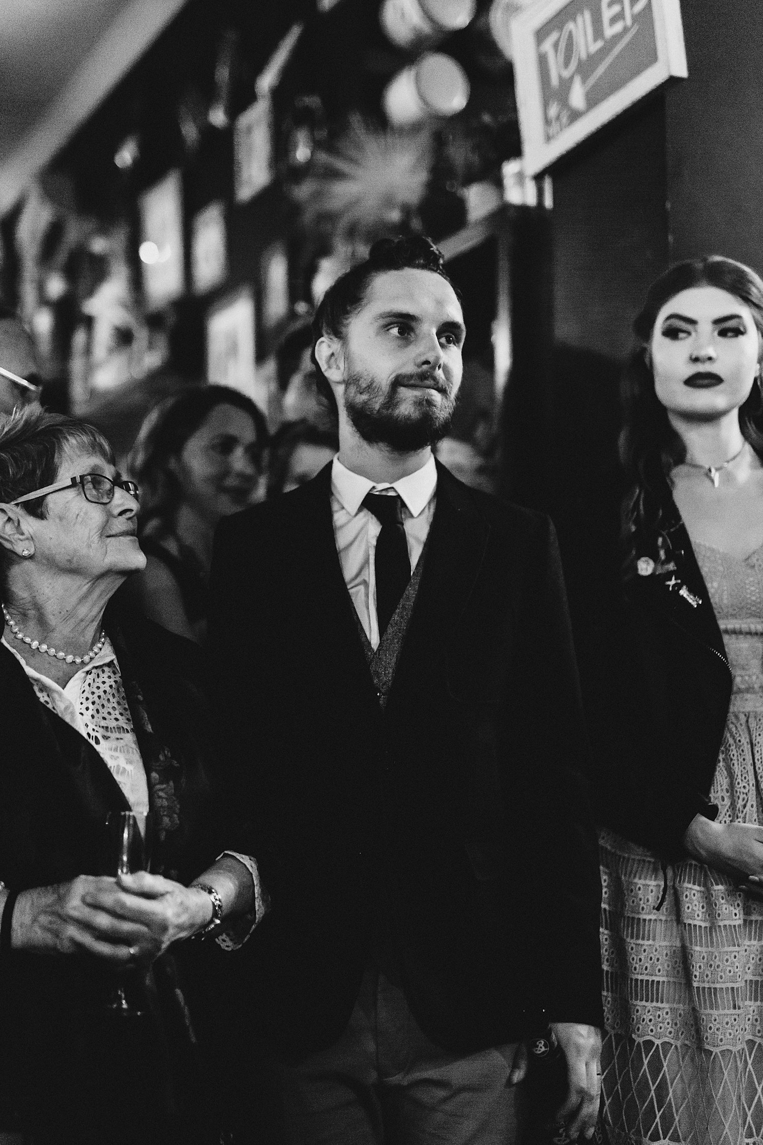 Groom Moved By Words Of Speech