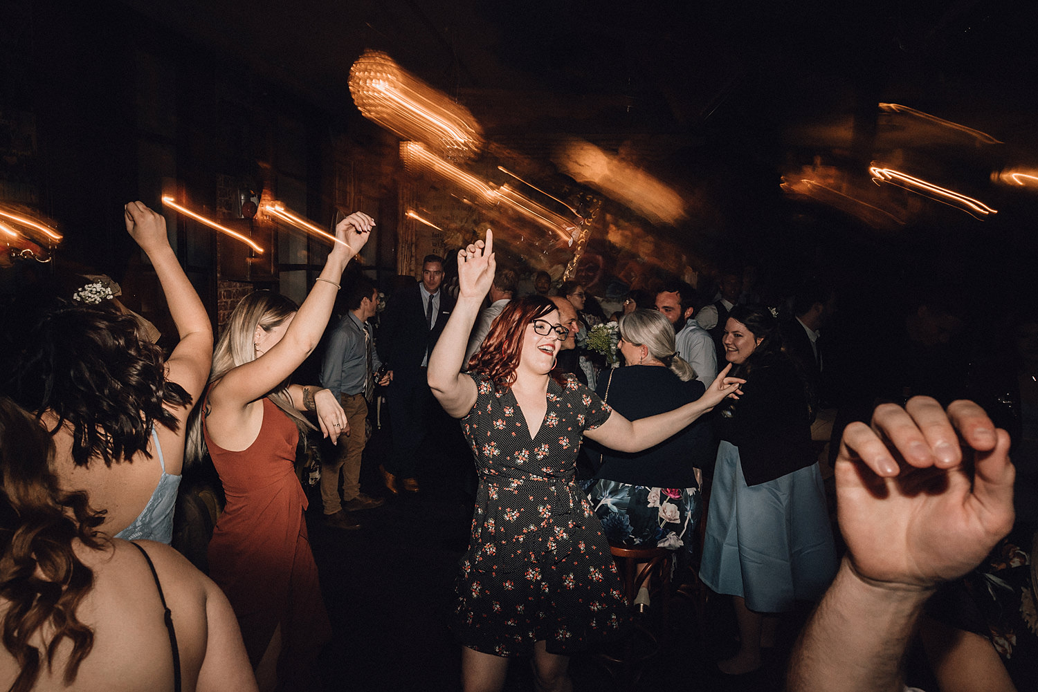 Guests Party Hard On Dance Floor Wolf Lane