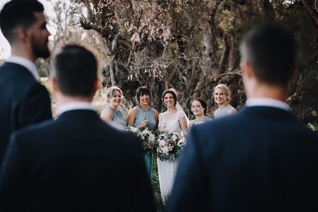 Bridesmaids And Groomsmen Busselton Wedding