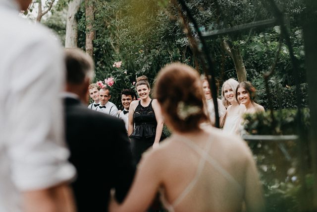 Same Sex Brides Eyes Meet Ceremony