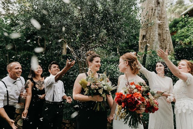 Same Sex Wedding Ceremony Confetti