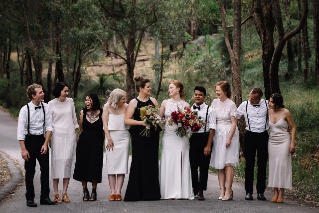 Gay Wedding Bridal Party