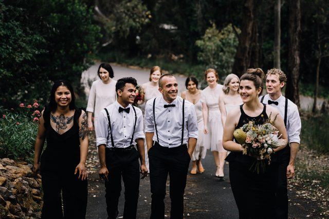 Gay Wedding Bridal Party