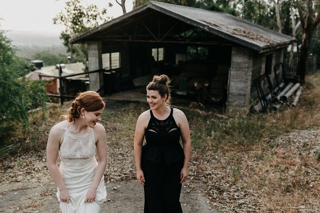 Same Sex Wedding Brides