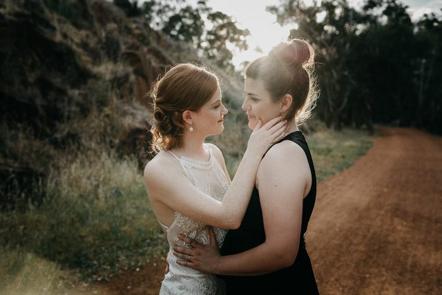 Same Sex Wedding Perth Golden Hour