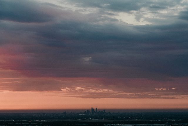 Perth City Sunset View Wedding