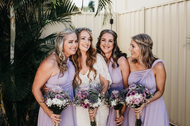 Bride & Bridesmaids