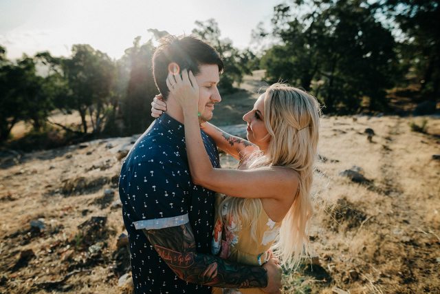 Pre Wedding Photography Couple Kiss