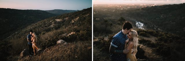 Sunset Perth Hills Wedding Hipster Engagement Photography