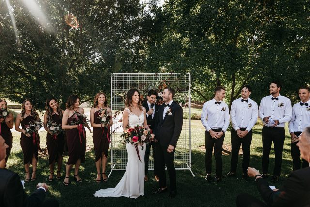 Core Cider House Wedding Ceremony