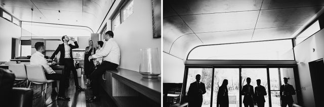 Groom Silhouette Preparation Wedding Drinking