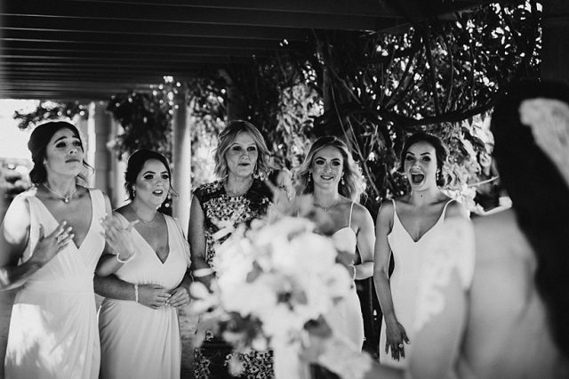 295 Bridesmaids Shock Awe Expression Surprise