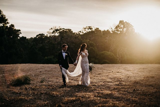 343 Sunset Last Light Golden Hour Wedding Photos Perth