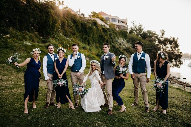 Bridal Party Greens Place Reserve Wedding Photography