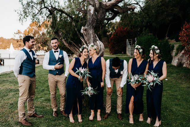 Bridal Party Greens Place Reserve Wedding Photography