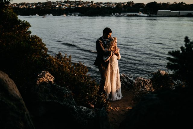 Golden Hour Perth Wedding Photography